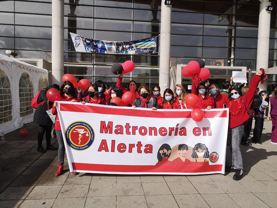 Colegio de Matronas y Matrones de Chile denuncia Decreto de Especialidades dejando fuera a las otras profesiones de la salud de la negociación