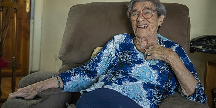 Matrona Ema Osorio y sus 100 años de vida: «Es una de las profesiones que da más placeres en el mundo»
