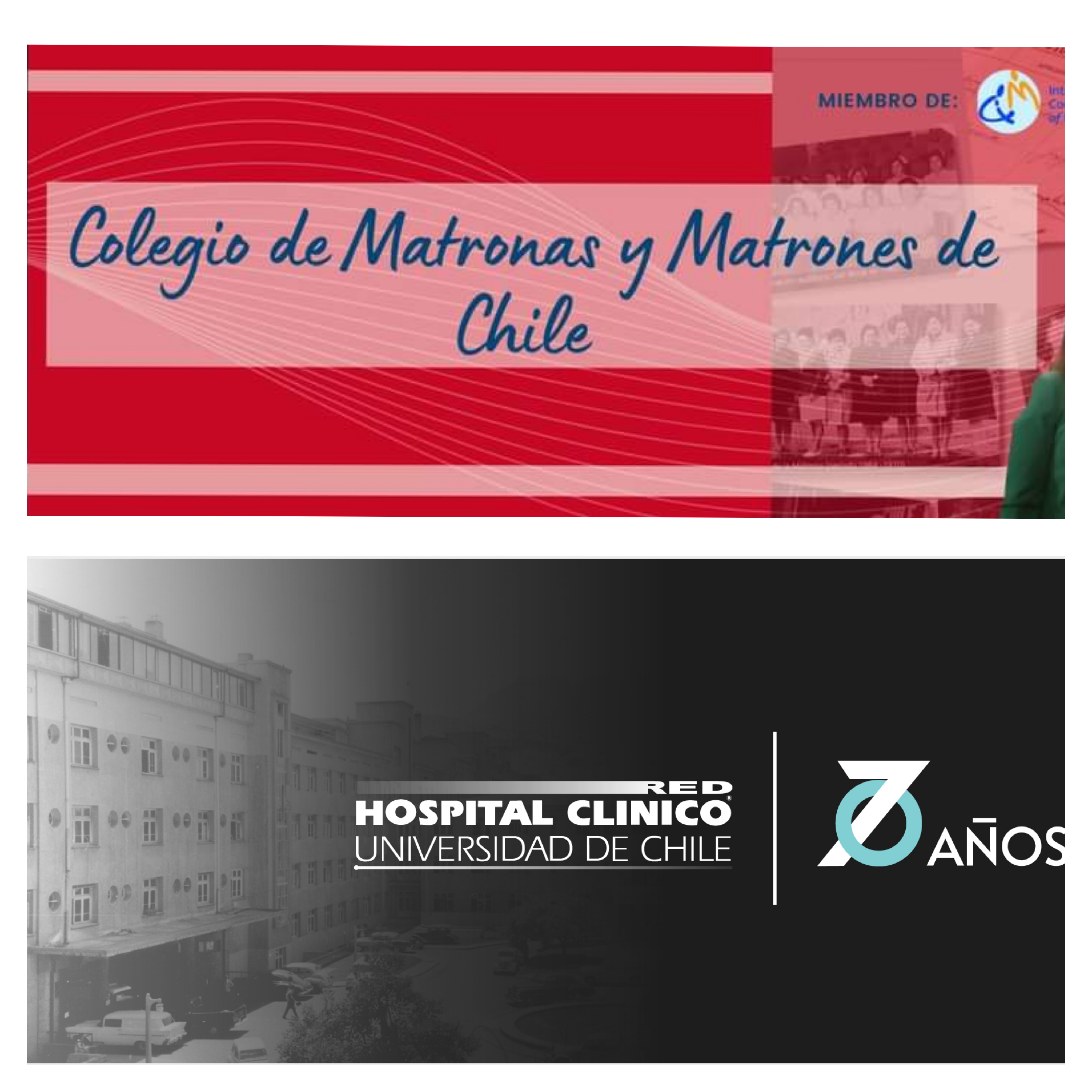 Convenio de Cooperación Colegio de Matronas y Matrones de Chile y Fundación HCUCH, Universidad de Chile
